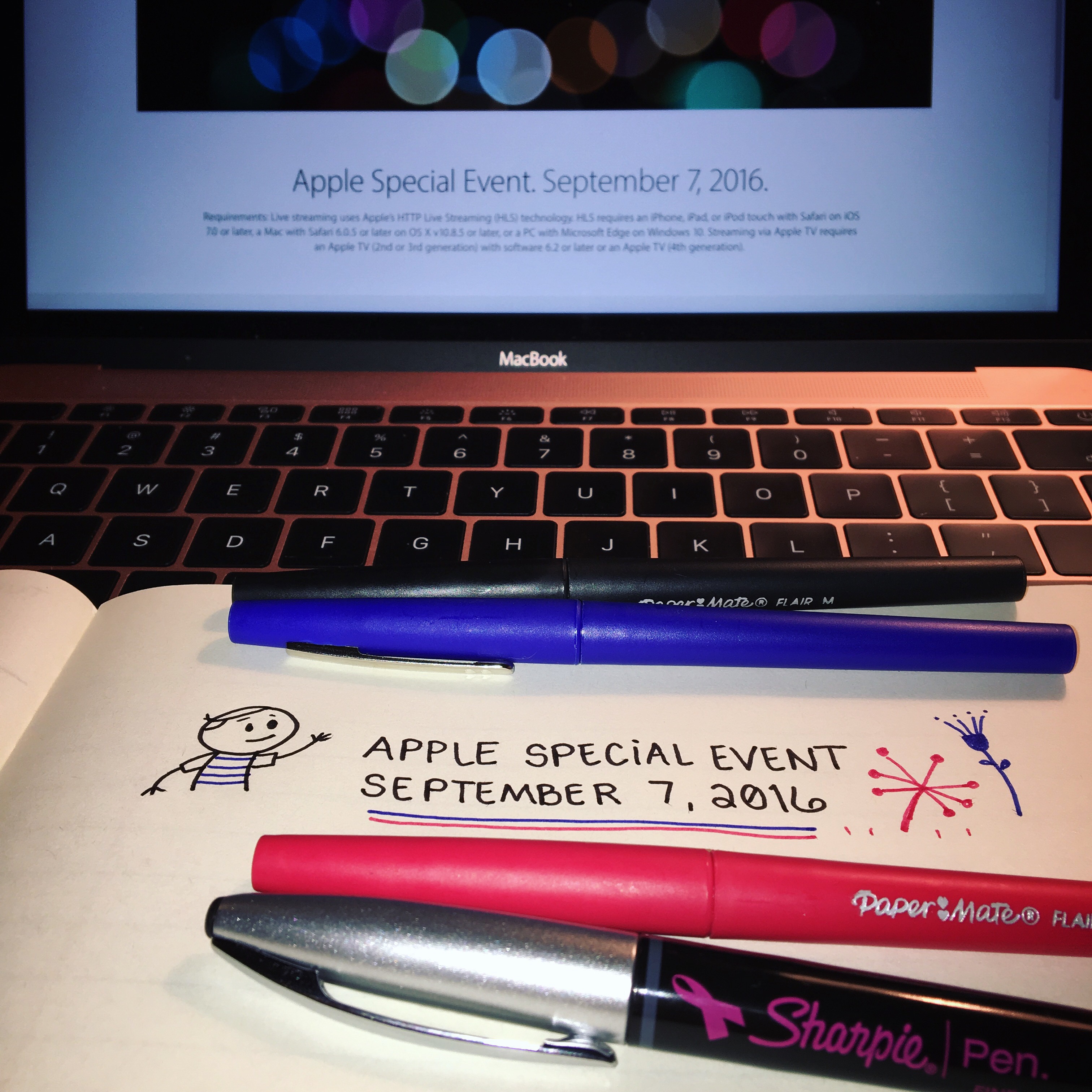Apple Special Event sketchnotes