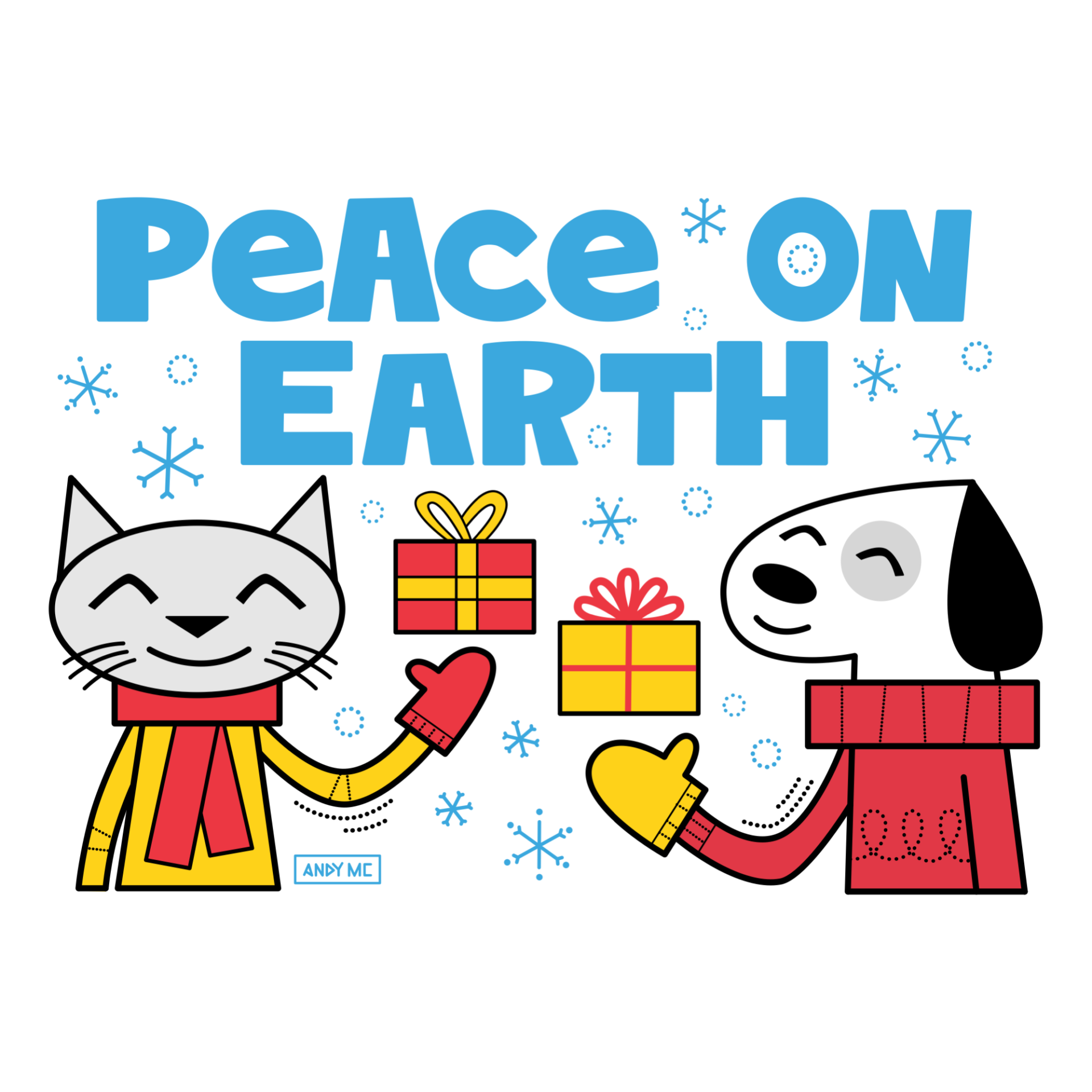 Peace on Earth illustration