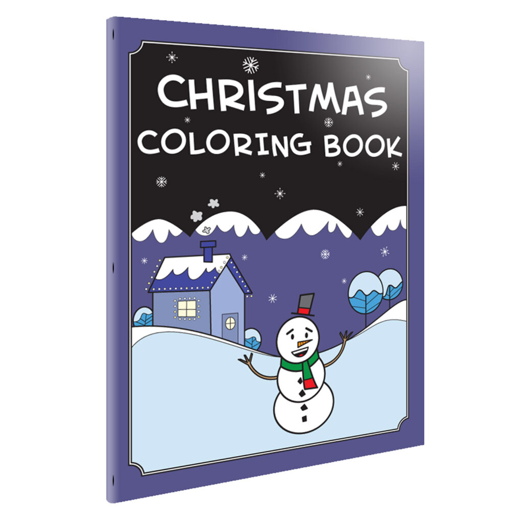 Christmas Coloring Book front cover